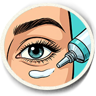 مراقبت دور چشم